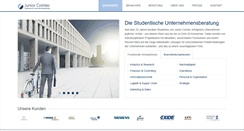 Desktop Screenshot of junior-comtec.de